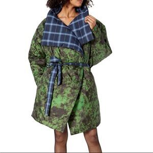 Limited Edition Making The Cut Episode 5 Rinat's Reversible Wrap Coat.